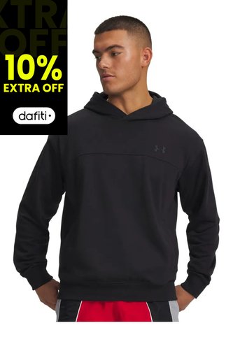 Buzo Hombre Under Armour Rival Hoodie Negro Under Armour Under Armour