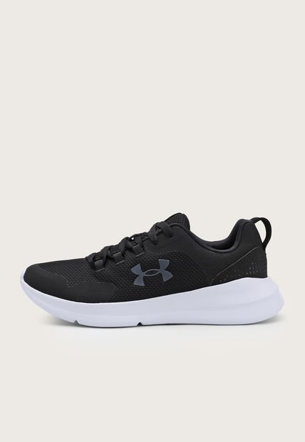 Tenis Running Negro-Blanco UNDER ARMOUR Essential