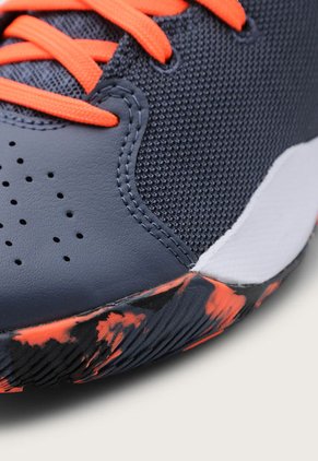 Tenis Basketball Gris-Rojo-Blanco UNDER ARMOUR Jet 21'