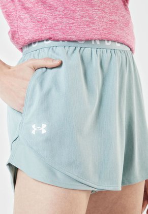 Short Verde Menta-Blanco UNDER ARMOUR Play Up 3.0