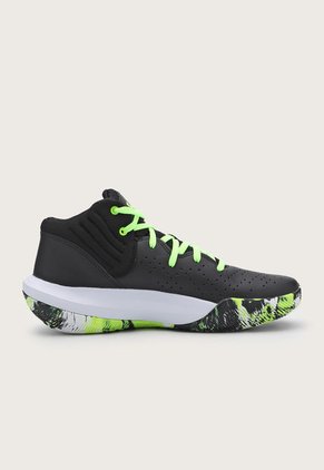 Tenis Basketball Negro-Amarillo Neón-Blanco UNDER ARMOUR Jet 21'