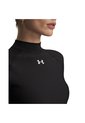 Camiseta Mujer Under Armour HEATGER CROP MOCK LS Negro Under Armour de Under Armour