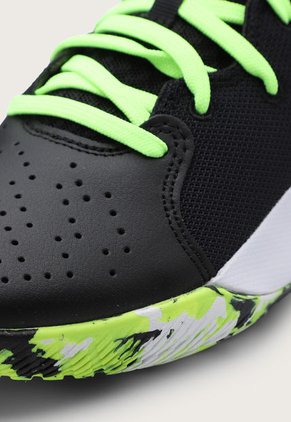 Tenis Basketball Negro-Amarillo Neón-Blanco UNDER ARMOUR Jet 21'
