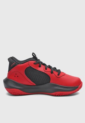 Tenis Basketball Rojo-Negro-Blanco UNDER ARMOUR PS Lockdown 6
