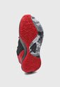 Tenis Basketball Rojo-Negro-Blanco UNDER ARMOUR PS Lockdown 6 de Under Armour