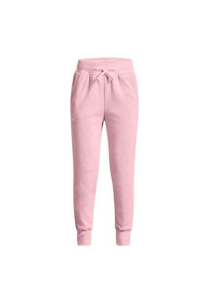 Jogger Rival Fleece Para Niños Rosado 1373131-647-QSU Under Armour
