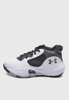 Tenis Basketball Blanco-Negro UNDER ARMOUR PS Lockdown 6