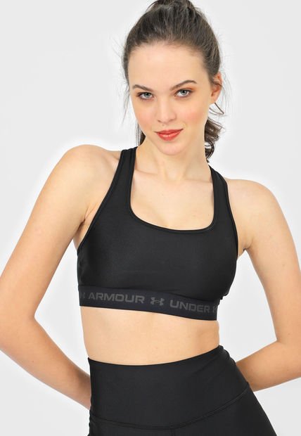 Top Negro-Gris UNDER ARMOUR Crossback Mid