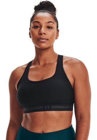 SUJETADOR UNDER ARMOUR NEGRO MUJER UA CROSSBACK MID BRA 1361034-001-N11 Under Armour Under Armour