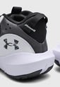 Tenis Basketball Blanco-Negro UNDER ARMOUR PS Lockdown 6 de Under Armour