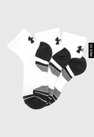 Medias Trío UNDER ARMOUR Blanco Under Armour