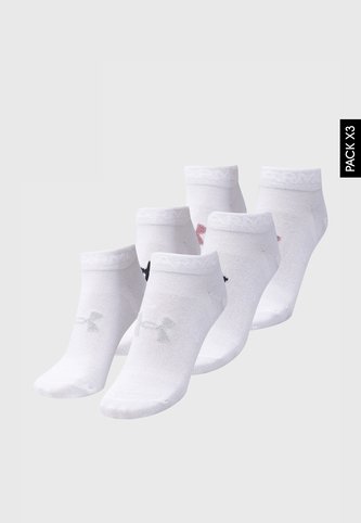 Medias X3 UNDER ARMOUR Essential Low Cut Blanco Under Armour