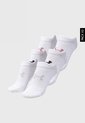 Medias X3 UNDER ARMOUR Essential No Shw Blanco de Under Armour