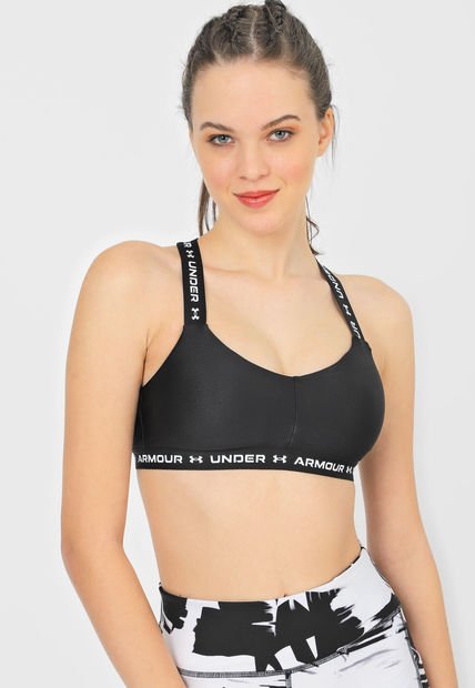 Top Negro-Blanco UNDER ARMOUR Crossback Low