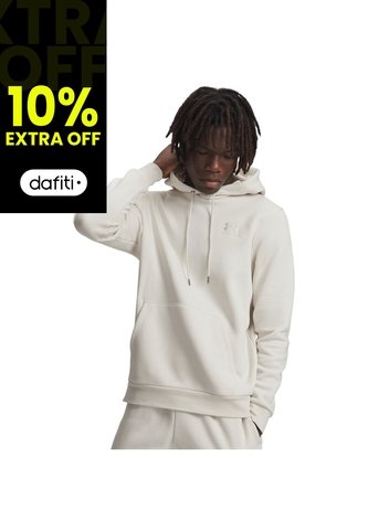 Buzo Hombre Under Armour ICON FLEECE HOODIE Blanco Under Armour Under Armour