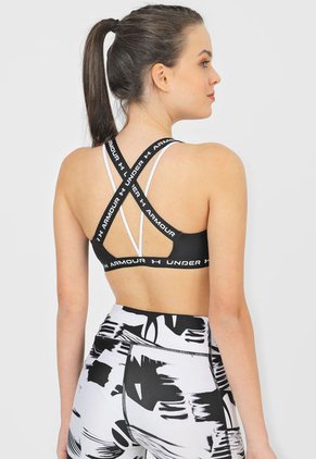 Top Negro-Blanco UNDER ARMOUR Crossback Low