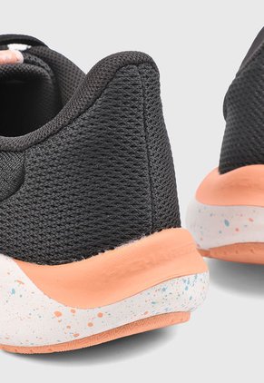 Tenis Running Negro-Blanco-Salmón UNDER ARMOUR Charged Pursuit 3 BL