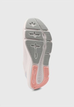 Tenis Running Blanco-Gris-Rosa UNDER ARMOUR Charged Pursuit 3 BL