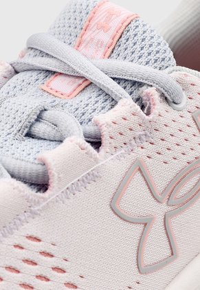 Tenis Running Blanco-Gris-Rosa UNDER ARMOUR Charged Pursuit 3 BL