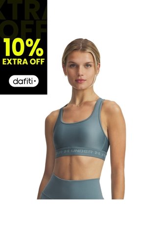 Sujetador Mujer Under Armour CROSSBACK MID BRA Azul Under Armour Under Armour