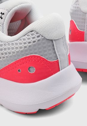 Tenis Running Gris-Fucsia-Blanco UNDER ARMOUR Surge 3