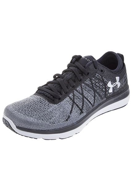 Running Gris-Negro Under Armour UA  THREADBORNE FORTIS