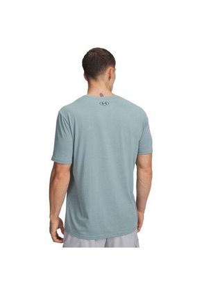 Camiseta Hombre Under Armour TEAM ISSUE WRDMRK SS Verde Under Armour