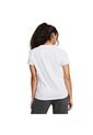 Camiseta Mujer Under Armour UA RIVAL CORE SS Blanco Under Armour de Under Armour