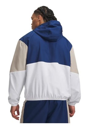 Chaqueta Hombre Under Armour Rival Wovn Cb Jacket Azul Under Armour