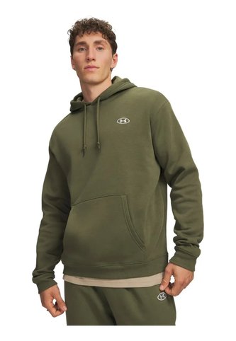Buzo Hombre Under Armour Rival Fleece Hoodie Verde Under Armour Under Armour