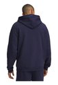 Buzo Hombre Under Armour Rival Fleece Hoodie Azul Under Armour de Under Armour