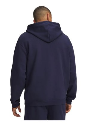 Buzo Hombre Under Armour Rival Fleece Hoodie Azul Under Armour