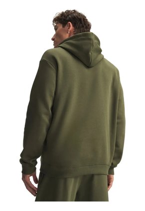 Buzo Hombre Under Armour Rival Fleece Hoodie Verde Under Armour