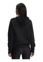 Buzo Mujer Under Armour Rival Fleece Shimmer Hoodie Negro Under Armour de Under Armour