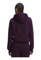 Buzo Mujer Under Armour Rival Fleece Shimmer Hoodie Morado Under Armour de Under Armour