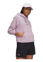 Buzo Mujer Under Armour Rival Fleece Shimmer Hoodie Rosado Under Armour de Under Armour