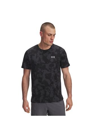 Camiseta Hombre Under Armour UA LAUNCH PRINTED SS Gris Under Armour Under Armour