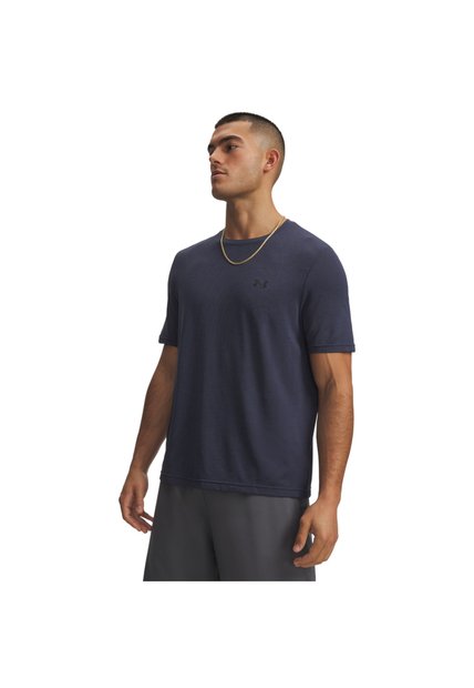 Camiseta Manga Corta Hombre Under Armour Vnsh Sms Nvelty Gris Under Armour