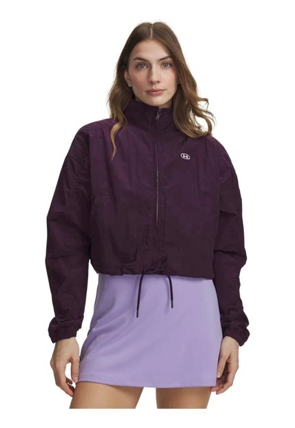 Chaqueta Mujer Under Armour Rival Woven Top Morado Under Armour