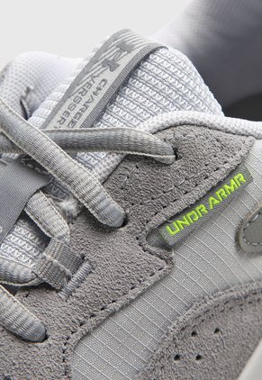 Tenis Running Gris-Verde Neón UNDER ARMOUR Charged Verssert 2
