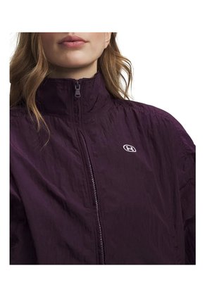 Chaqueta Mujer Under Armour Rival Woven Top Morado Under Armour