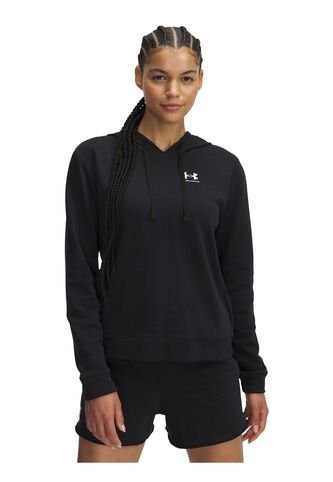 Buzo Mujer Under Armour RIVAL TERRY HOODIE Negro Under Armour Under Armour