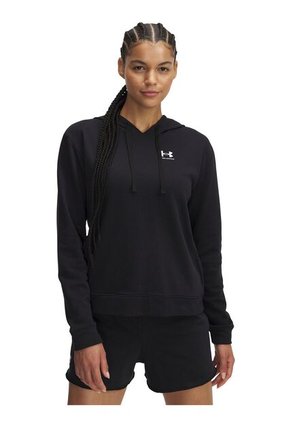 Buzo Mujer Under Armour RIVAL TERRY HOODIE Negro Under Armour