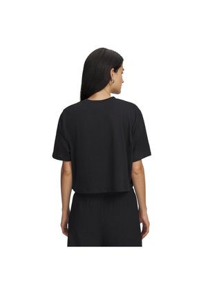 Camiseta De Compresión Mujer Under Armour W Center Negro Under Armour
