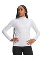 Camiseta De Compresión Mujer Under Armour Coldgear Mock Blanco Under Armour de Under Armour