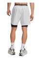 Short Hombre Under Armour Vnsh Wvn Short 2 2N1 Blanco Under Armour de Under Armour