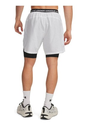 Short Hombre Under Armour Vnsh Wvn Short 2 2N1 Blanco Under Armour