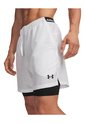 Short Hombre Under Armour Vnsh Wvn Short 2 2N1 Blanco Under Armour de Under Armour