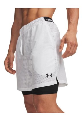 Short Hombre Under Armour Vnsh Wvn Short 2 2N1 Blanco Under Armour