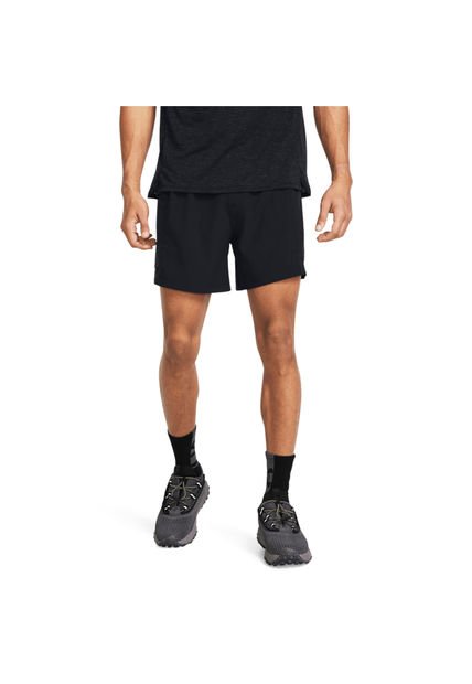 Short Hombre UNDER ARMOUR UA TRAIL RUN 5 SHORT Negro Under Armour